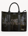 Sac Cabas Noir à Sequins